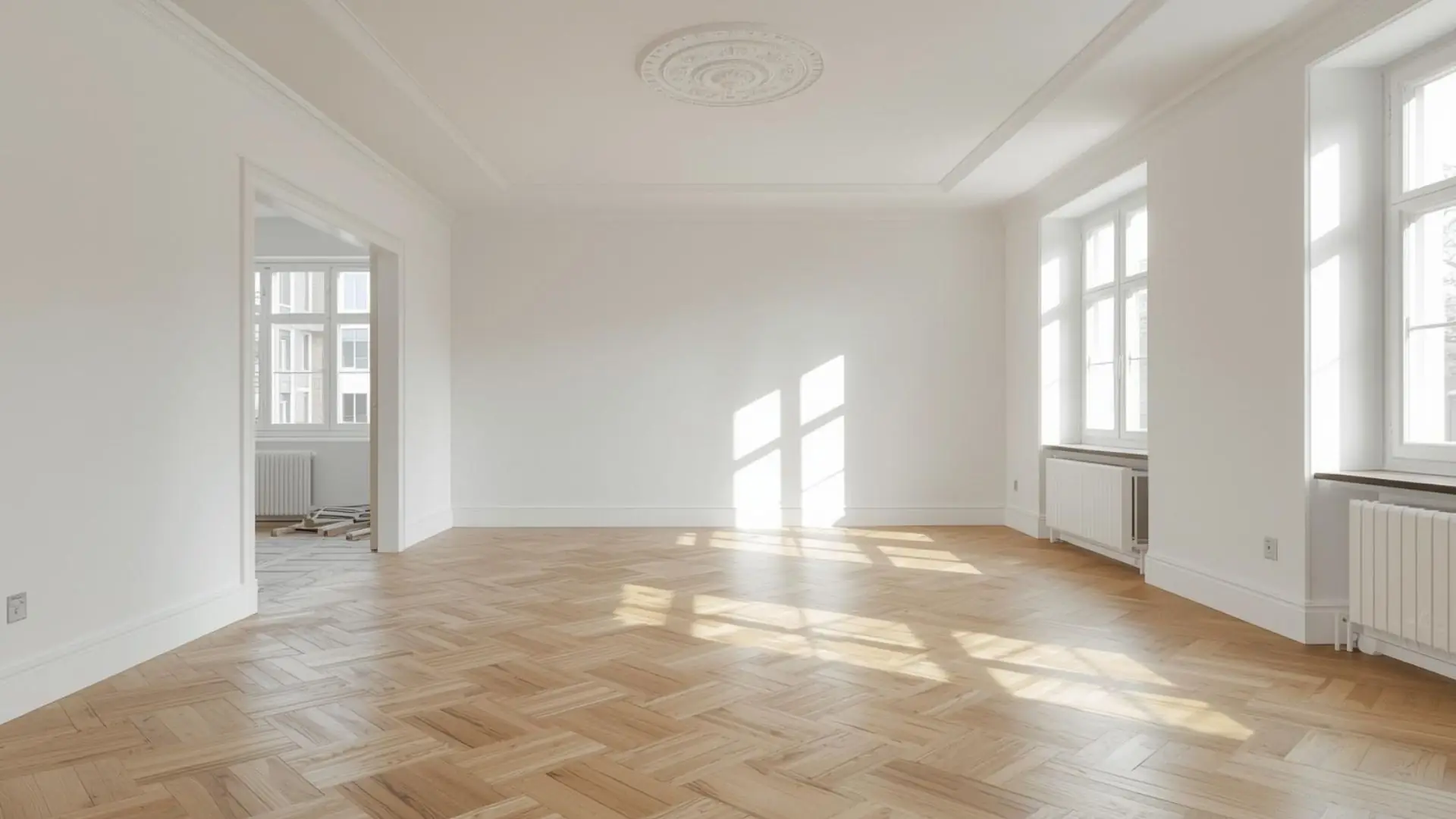 Frisch sanierte Wohnung — Wohnungssanierung und Innenausbau von Innenausbau Fudala in Düsseldorf und Neuss